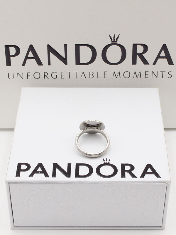 خاتم باندورا مدور زركون خواتم pandora