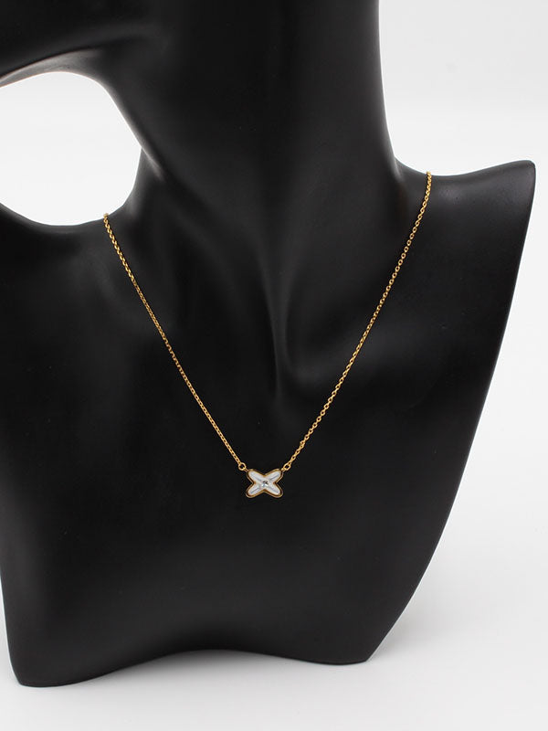 سلسال شوميه لوقو ذهبي سلسال chaumet