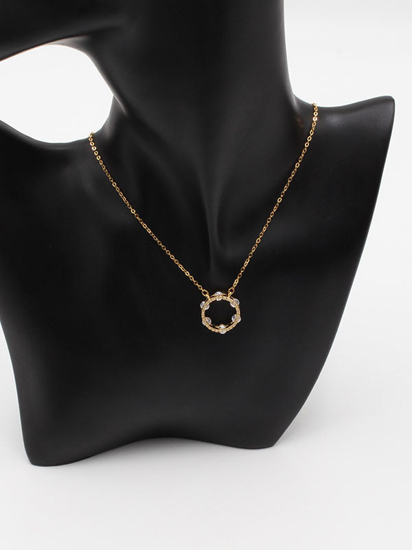 سلسال مدور زركون ستونز سلسال jewel