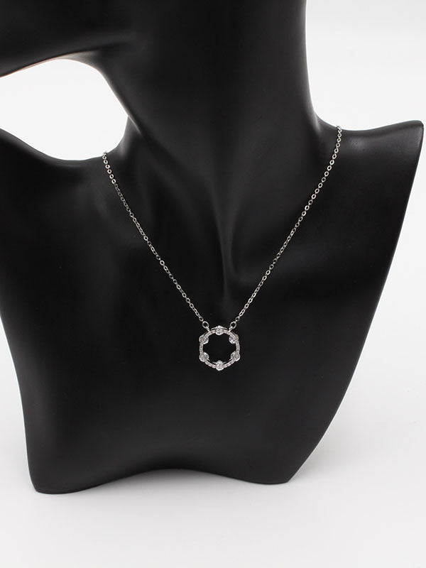سلسال مدور زركون ستونز سلسال jewel