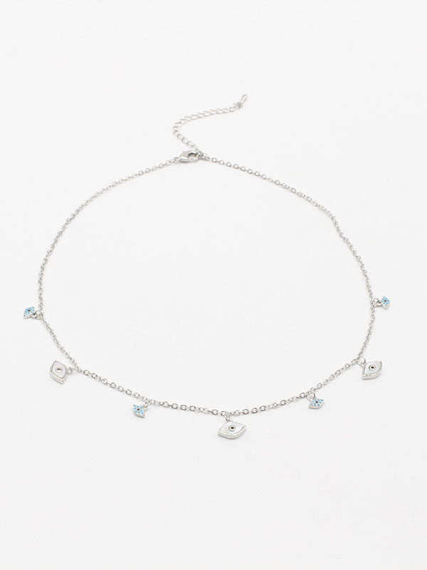 سلسال سواروفسكي ايز زركون ريقيلور سلسال Swarovski