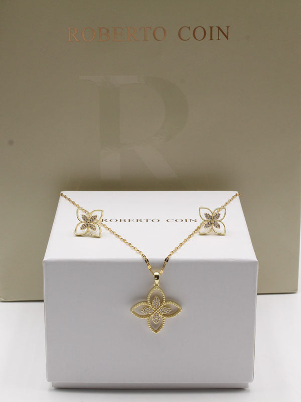 طقم روبرتو كوين زركون اطقم roberto coin