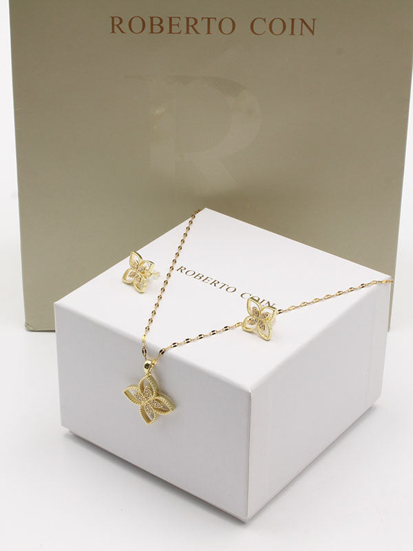 طقم روبرتو كوين زركون اطقم roberto coin