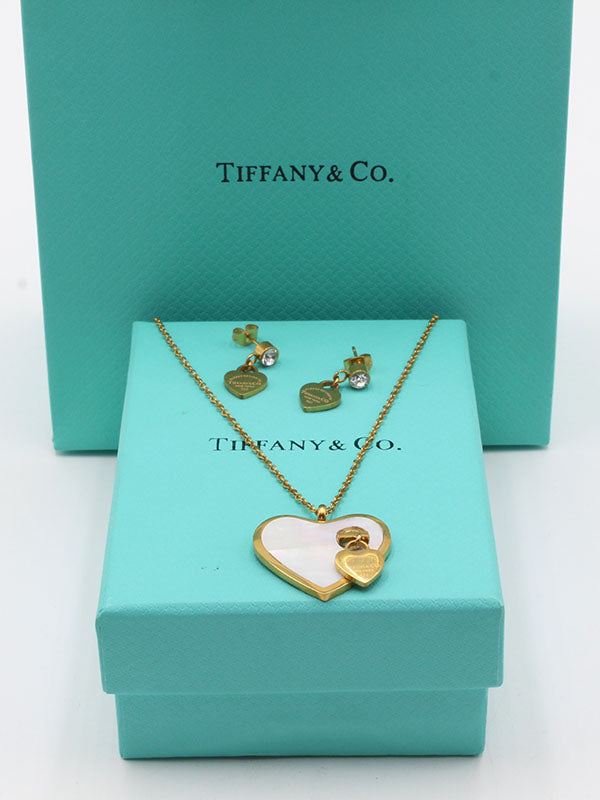 طقم تيفاني هارت 2 قطع اطقم tiffany