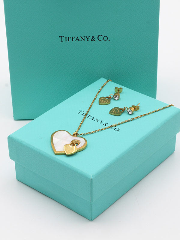 طقم تيفاني هارت 2 قطع اطقم tiffany