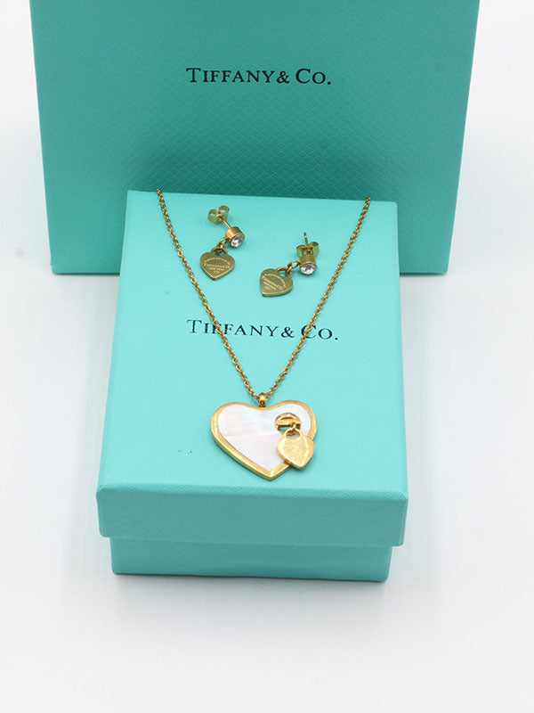 طقم تيفاني هارت 2 قطع اطقم tiffany