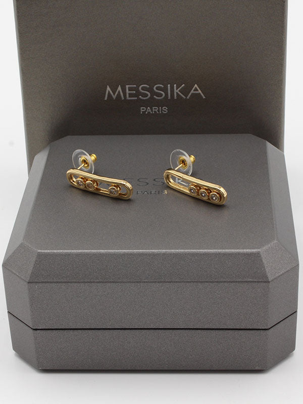 حلق ميسيكا كبير ميتال حلق messika