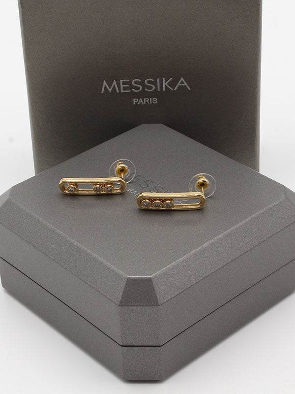 حلق ميسيكا كبير ميتال حلق messika