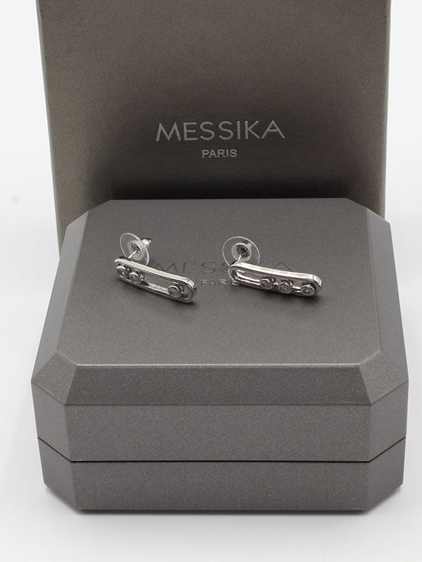 حلق ميسيكا كبير ميتال حلق messika