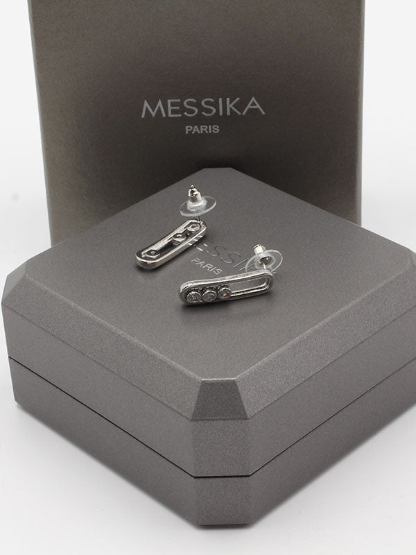 حلق ميسيكا كبير ميتال حلق messika