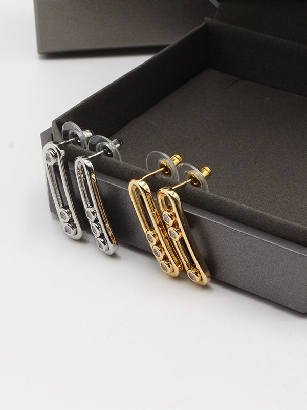 حلق ميسيكا كبير ميتال حلق messika