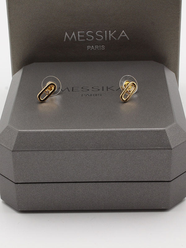 حلق ميسيكا صغير ميتال حلق messika