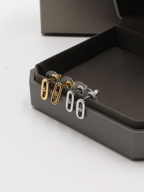 حلق ميسيكا صغير ميتال حلق messika