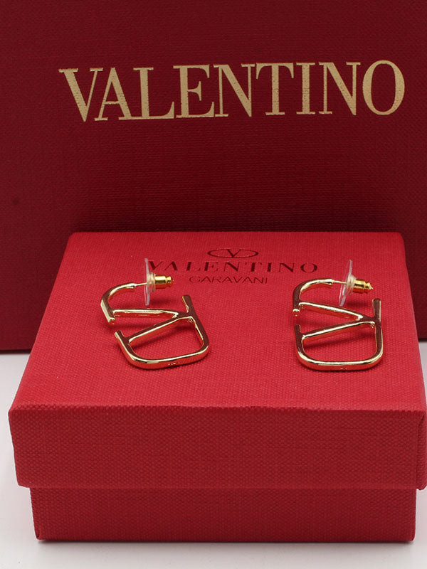 حلق فالنتينو ميتال V حلق VALENTINO