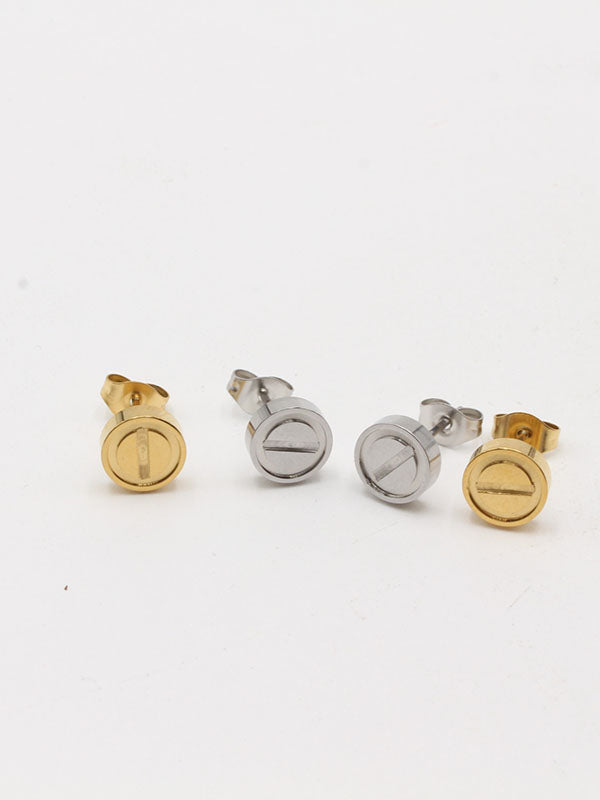 حلق كارتير صغير مدور لوف حلق CARTIER