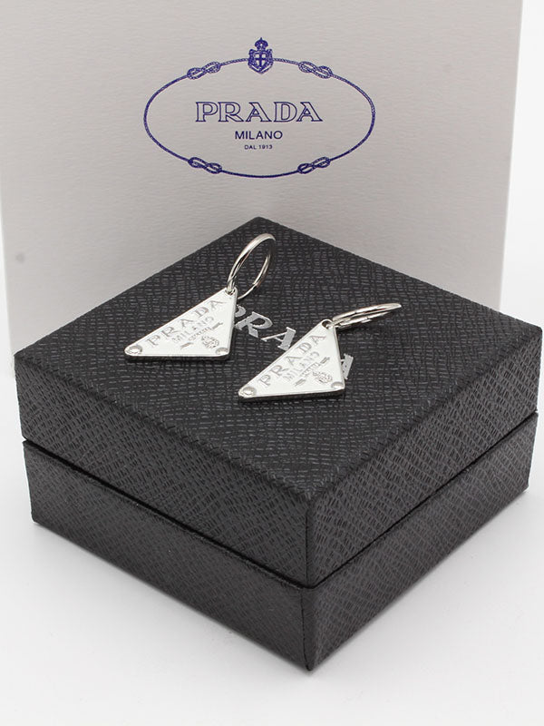 حلق برادا بندنت لوقو حلق brada ابيض فضي