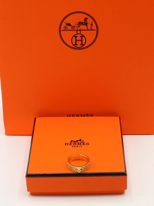 خاتم هيرمز زركون كي لوقو خواتم HERMES