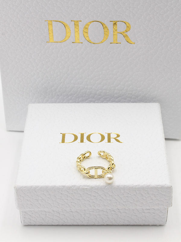 خاتم ديور لولو بيرل خواتم dior ذهبي