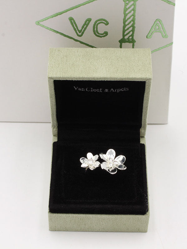 خاتم فان كليف وروددبل خواتم van cleef فضي