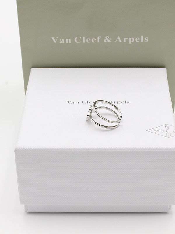 خواتم فان كليف زركون تو فلاورز خواتم van cleef