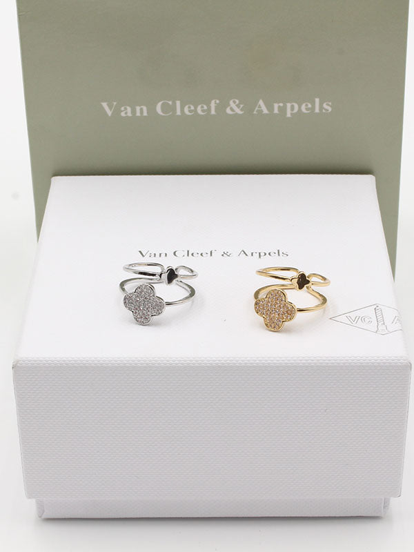 خواتم فان كليف زركون تو فلاورز خواتم van cleef