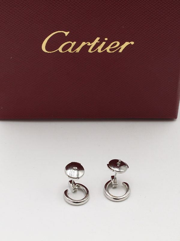 حلق كارتير صغير فيس سايد لوقو حلق CARTIER