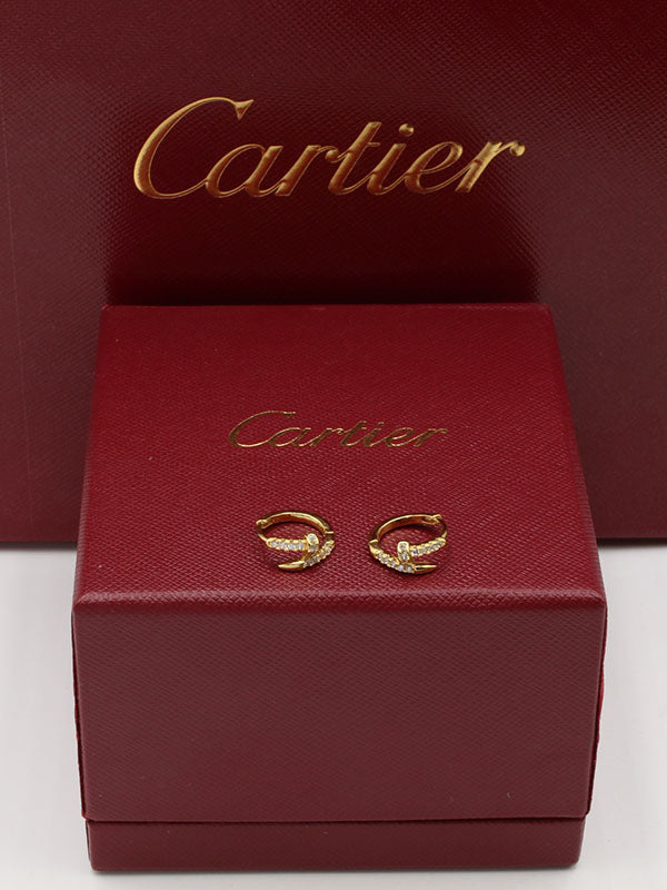 حلق كارتير صغير لوقو حلق CARTIER