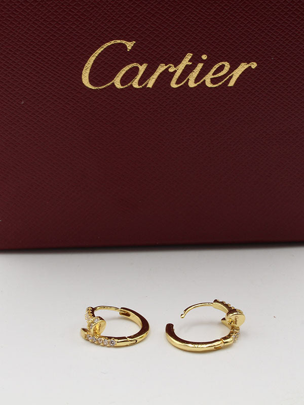 حلق كارتير صغير لوقو حلق CARTIER