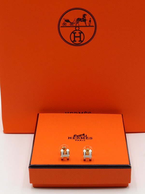 حلق هيرمز وايت صغير حلق HERMES