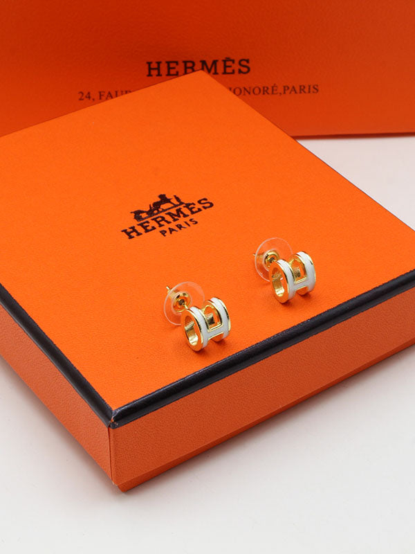 حلق هيرمز وايت صغير حلق HERMES