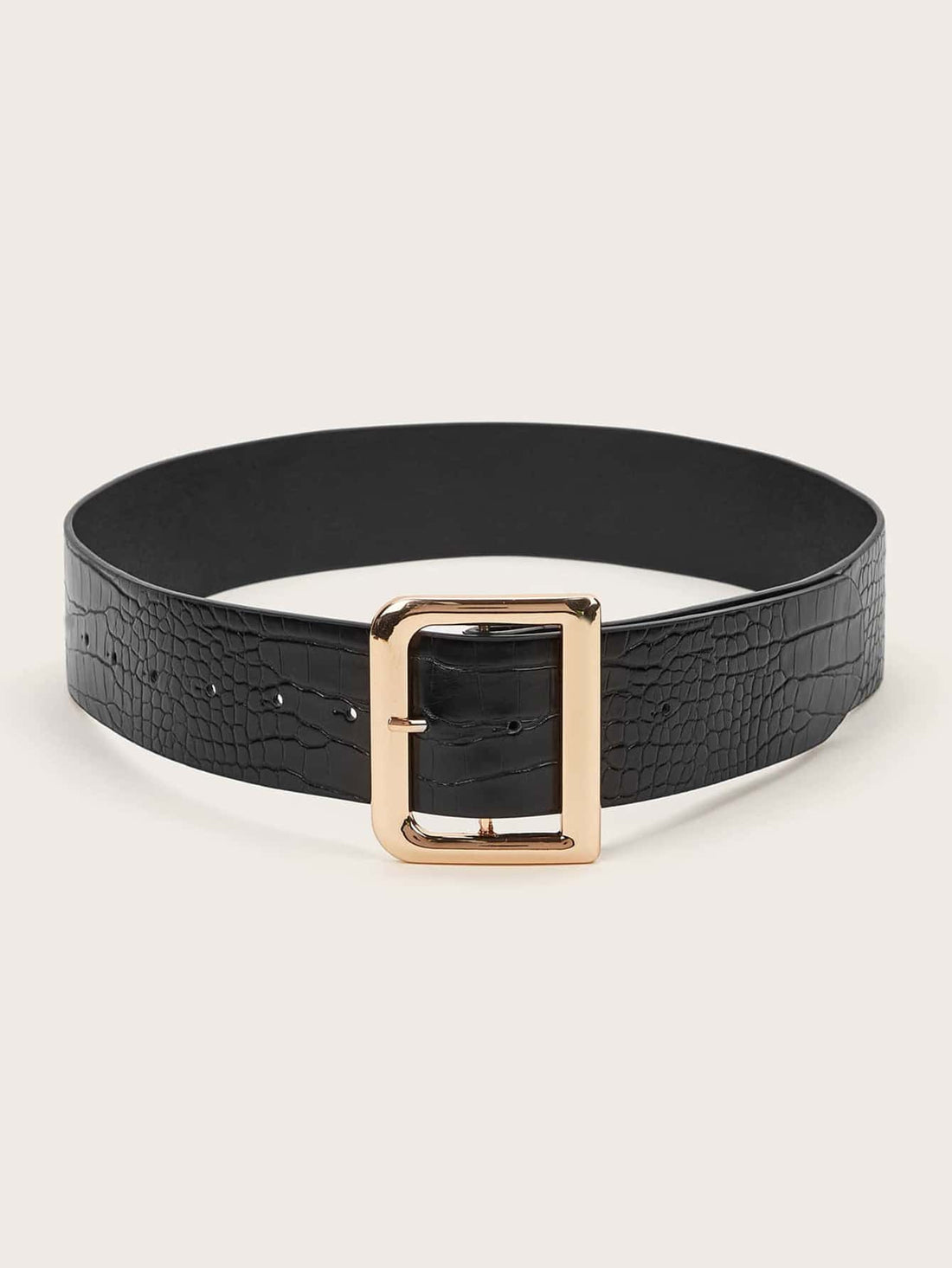 حزام كاجوال معدني ذهبي احزمة jewel