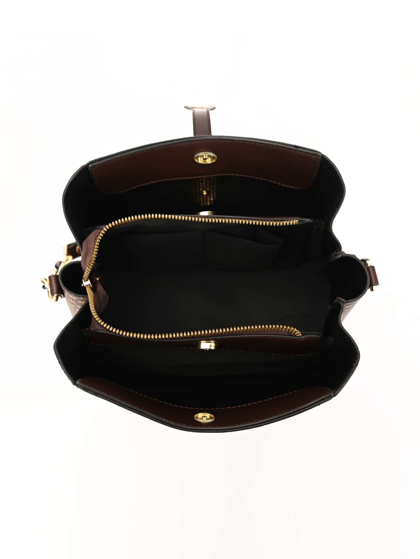 حقيبة كتف نسائية كلاسيكية متعددة الطبقات شنط وحقائب شنط