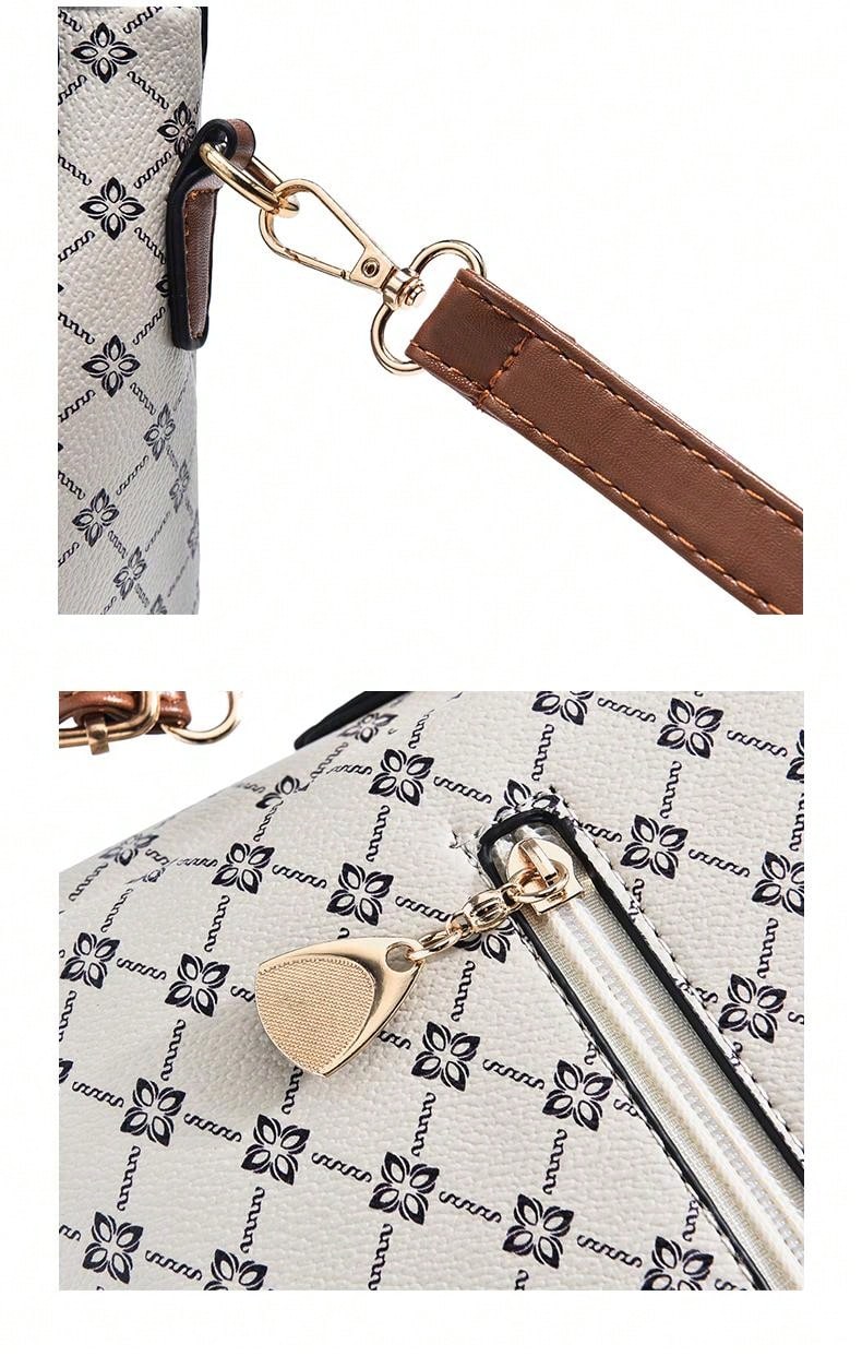 حقيبة جذابة بإبزيم مغناطيسي V شنط وحقائب شنط