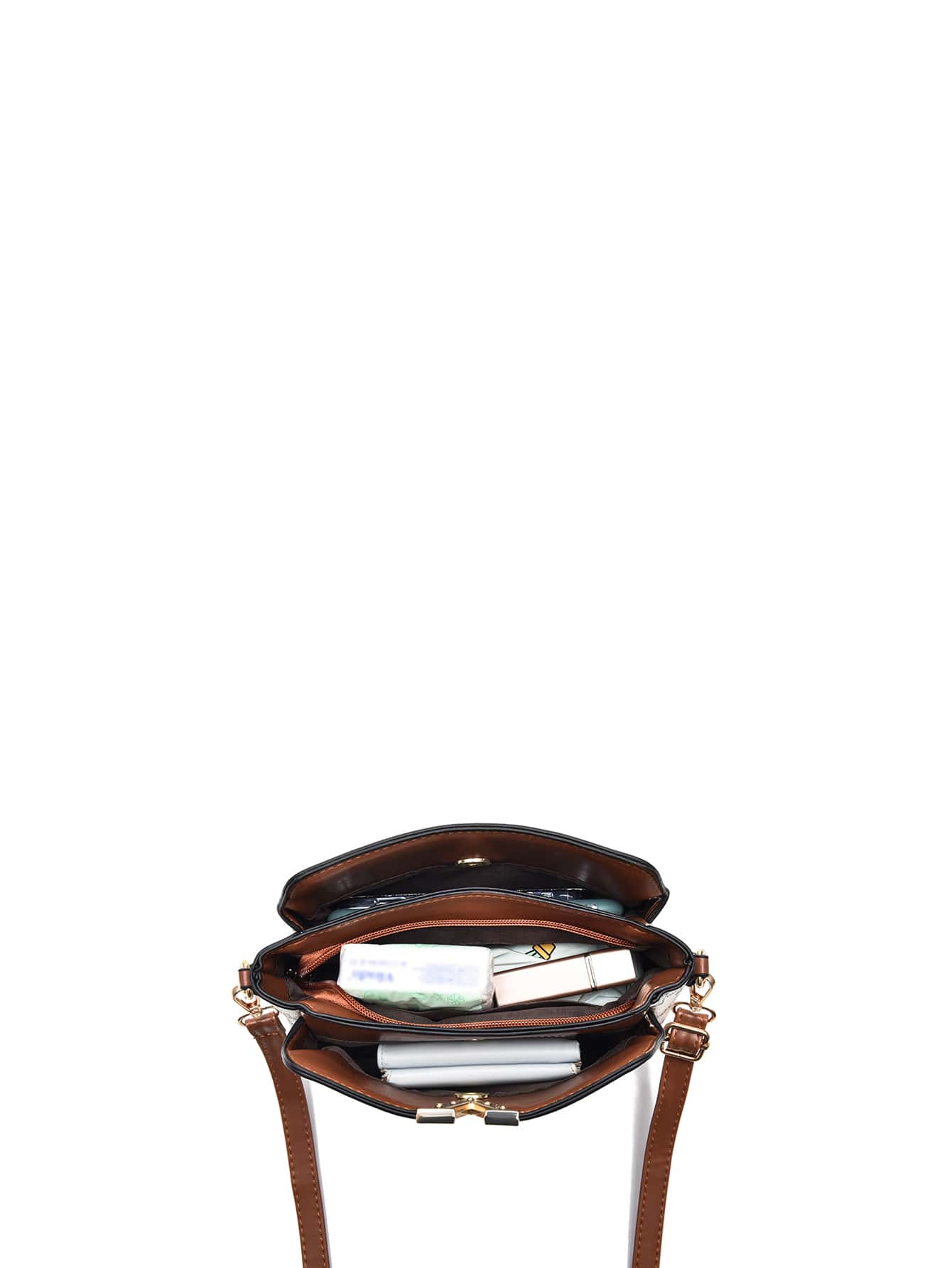 حقيبة جذابة بإبزيم مغناطيسي V شنط وحقائب شنط