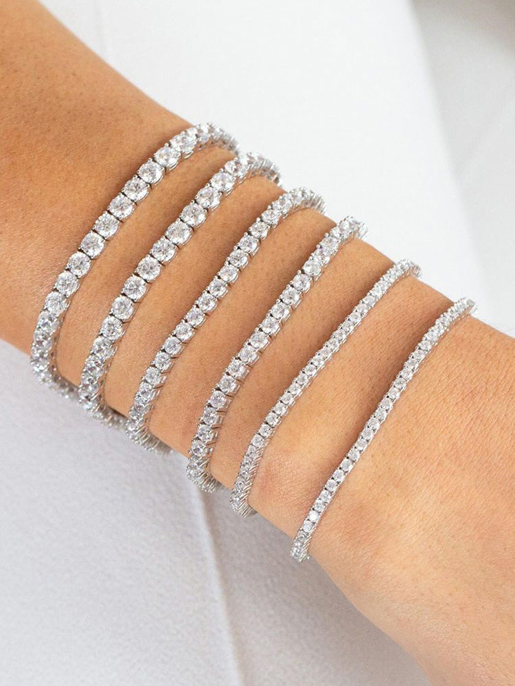 اسواره تنس 2.5 mm اسواره Swarovski