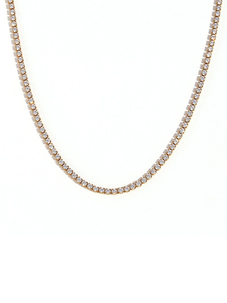 عقد تنس (مقاسات) سلسال Swarovski