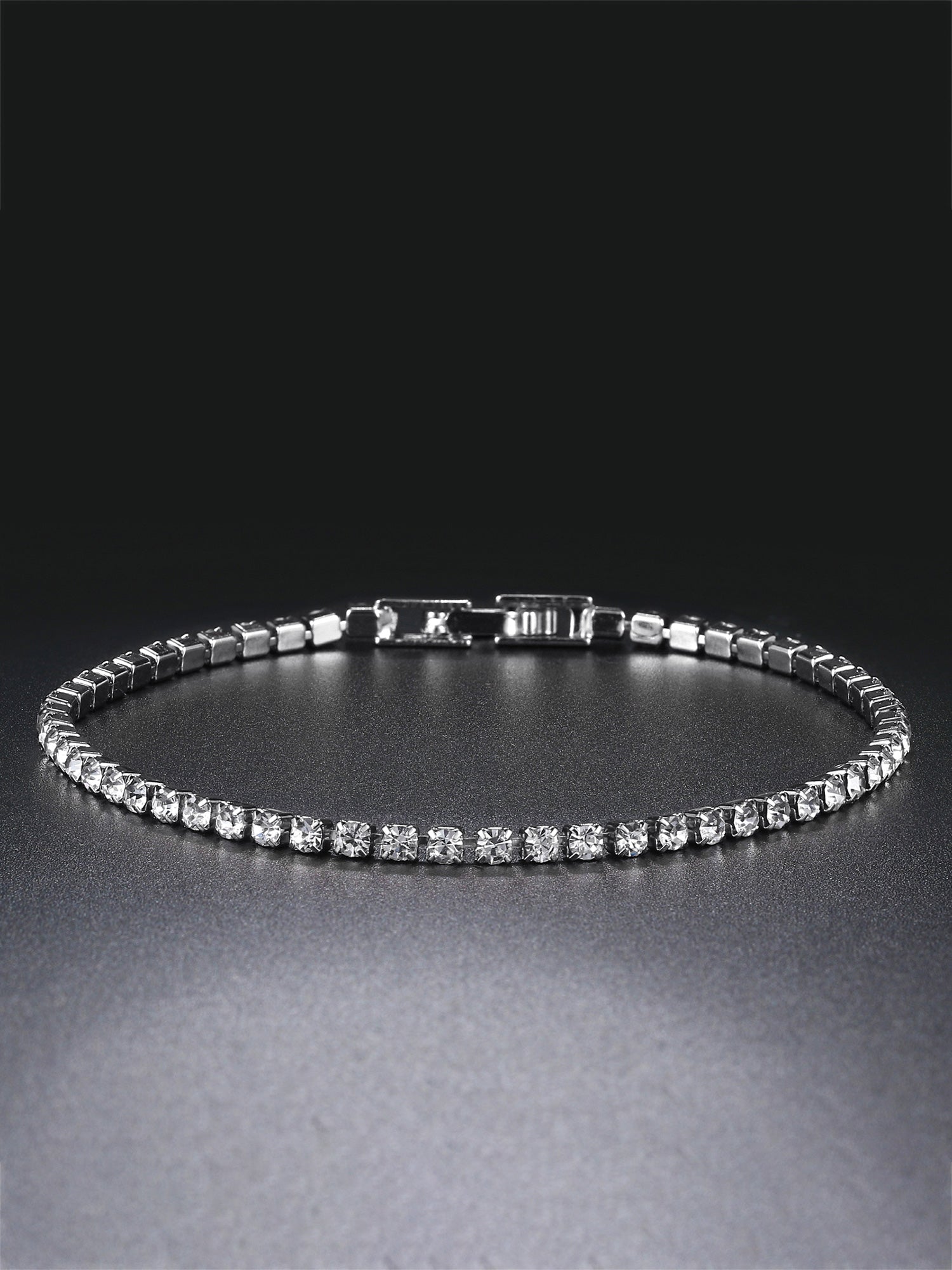 اسواره تنس 2.5 mm اسواره Swarovski فضي 17