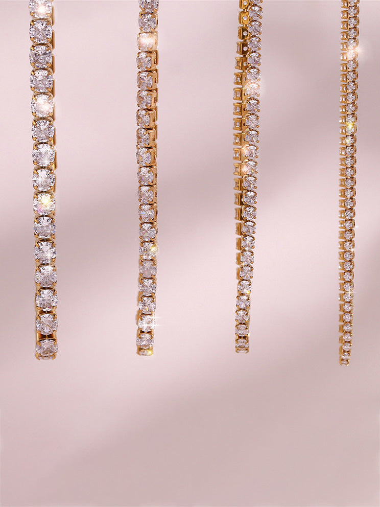 عقد تنس (مقاسات) سلسال Swarovski