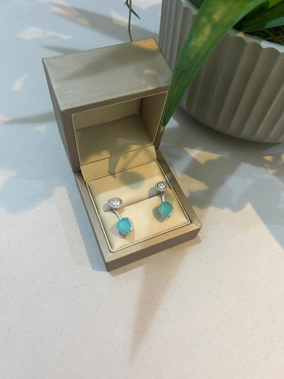 حلق بوشرون الجديد حلق bucheron سماوي فضي