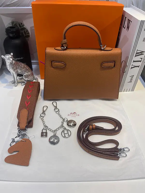 شنطة هيرمز بنية شنط وحقائب hermes bag
