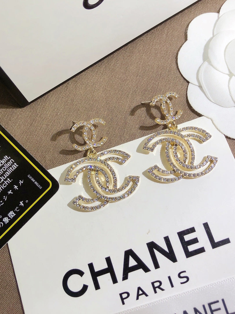 حلق شانيل 8028 حلق chanel
