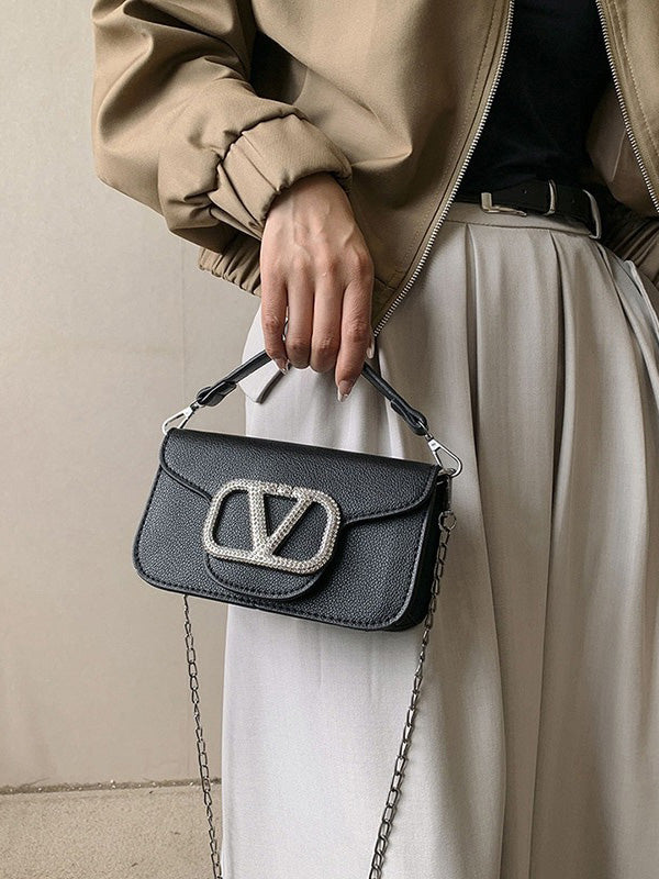 حقيبة فالنتينو لوقو فضيه محافظ VALENTINO