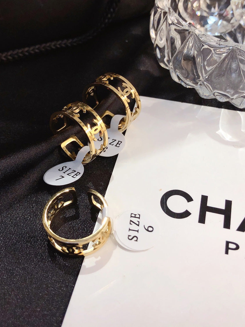 خاتم شانيل دبله خواتم chanel
