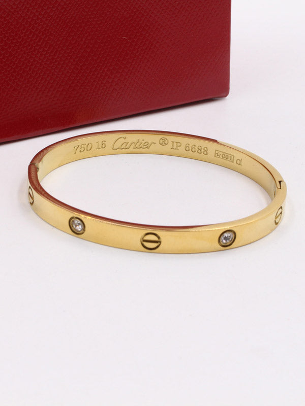 اساور كارتير زركون لوقو اسواره CARTIER ذهبي 14