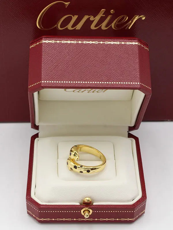 خاتم كارتير تايقر نيو بلاك ماستر ميتال خواتم CARTIER