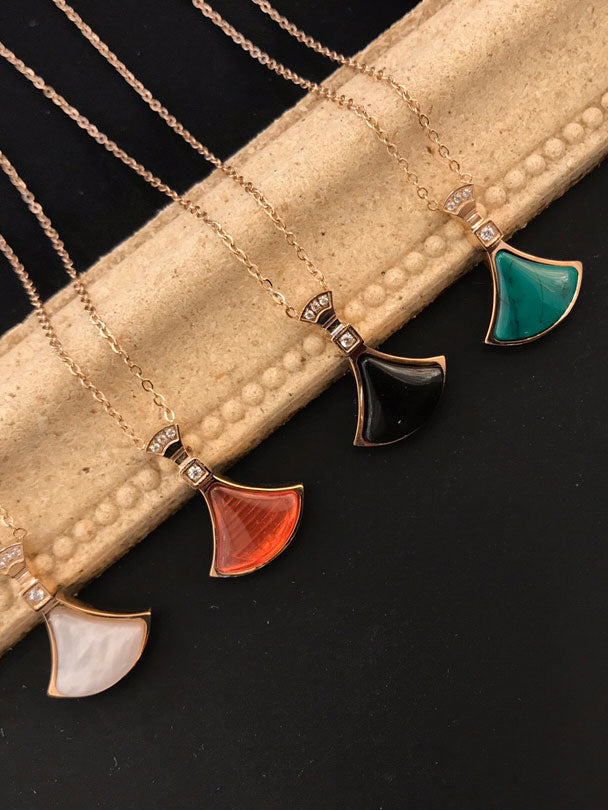 سلسال بولغاري ملون شيل سلسال bvlgari
