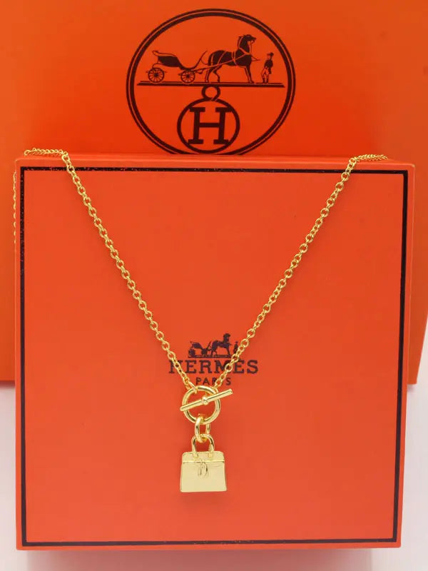 سلسال هيرمز الجديد نيو كي ماستر سلسال HERMES ذهبي