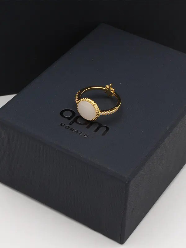 خاتم اي بي ام حجر طبيعي الجديد ماستر خواتم APM