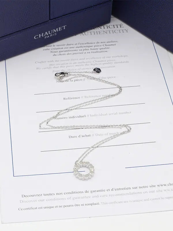 سلسال شومية مدور صغير ماستر سلسال chaumet