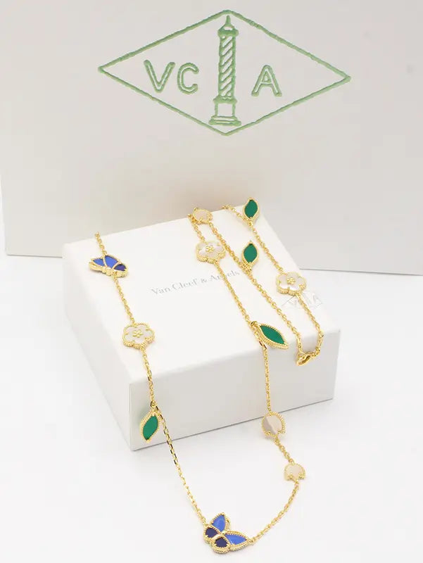 سلسال فان كليف فينتاج الامبرا طويل الماستر سلسال van cleef